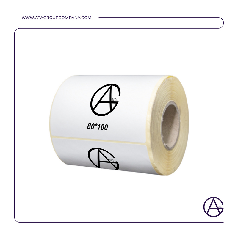 لیبل pvc تک ردیف 100*80