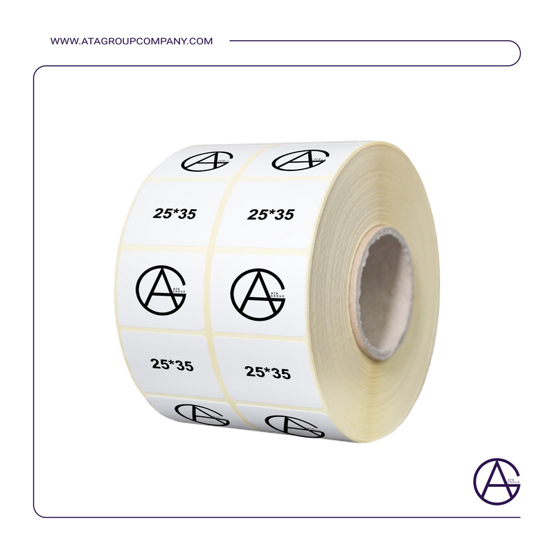 لیبل pvc دو ردیف 35*25