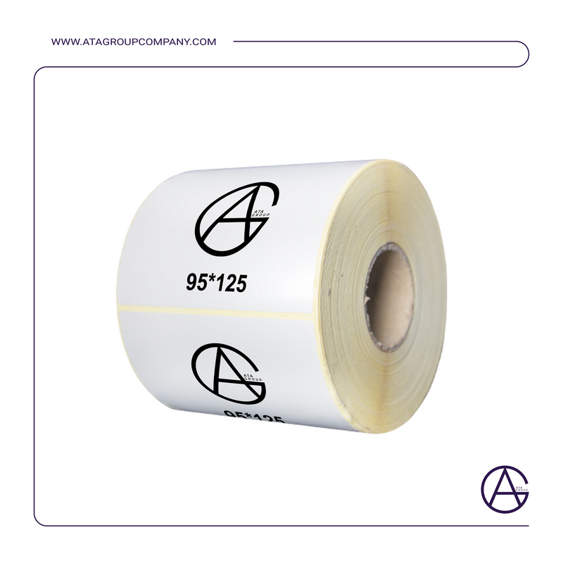 لیبل pvc تک ردیف 125*95