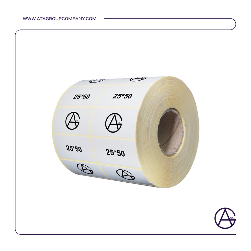 لیبل pvc دو ردیف 50*25