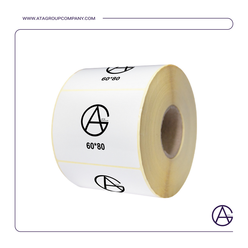 لیبل pvc تک ردیف 80*60